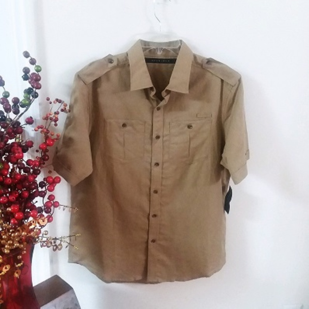 Sean John Short Sleeve Casual Shirt